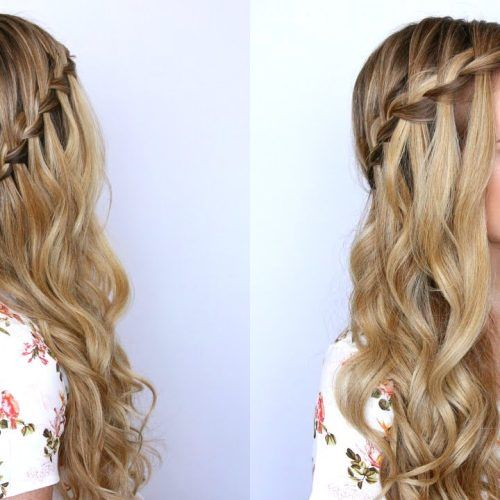 Cascading Silky Waves Hairstyles (Photo 14 of 20)