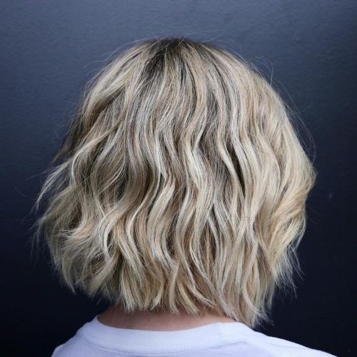 Rooty Blonde Bob Hairstyles (Photo 16 of 20)