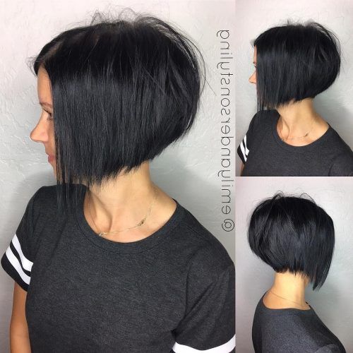 Short Sliced Inverted Bob Hairstyles (Photo 1 of 20)