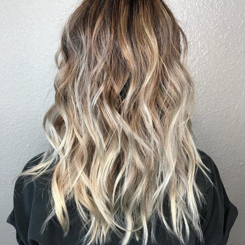 Blonde Ombre Waves Hairstyles (Photo 6 of 20)