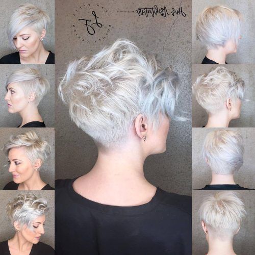 Gray Pixie Haircuts With Messy Crown (Photo 8 of 20)