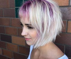 20 Ideas of Short Messy Lilac Hairstyles