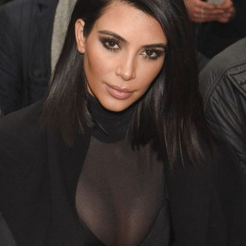 Kim Kardashian Medium Hairstyles (Photo 15 of 20)