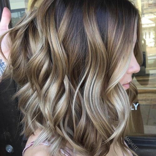 Tousled Shoulder-Length Ombre Blonde Hairstyles (Photo 7 of 20)
