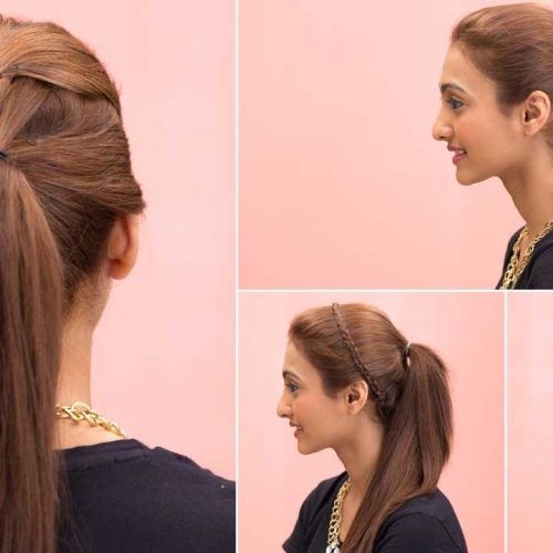 Ponytail Updo Hairstyles (Photo 12 of 15)
