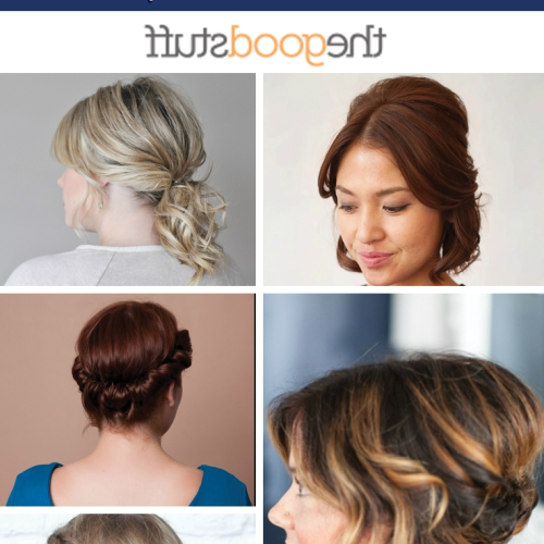 Cute Updo Hairstyles For Short Hair (Photo 8 of 15)