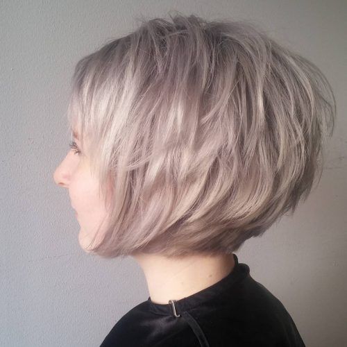 Edgy Textured Pixie Haircuts With Rose Gold Color (Photo 16 of 20)