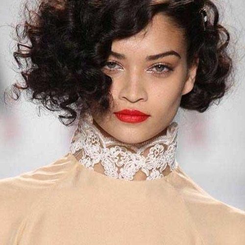 Short Haircuts For Thick Curly Frizzy Hair (Photo 11 of 20)