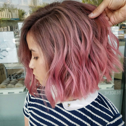 Pinks Medium Haircuts (Photo 12 of 20)