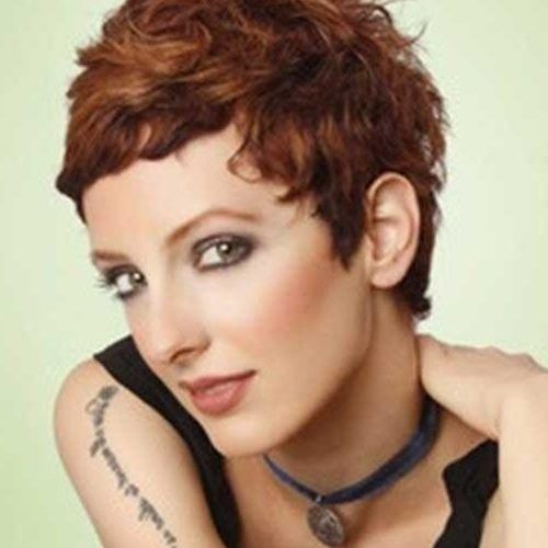 Short Pixie Haircuts For Thick Wavy Hair (Photo 7 of 20)