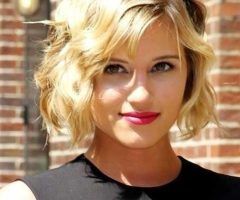 20 Best Ideas Wavy Short Hairstyles for Round Faces