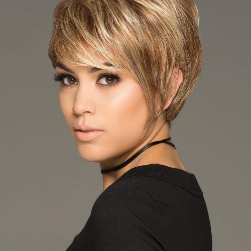 Pixie Bob Hairstyles With Blonde Babylights (Photo 20 of 20)