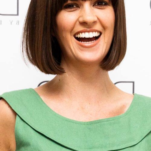 Cute French Bob Hairstyles With Baby Bangs (Photo 9 of 20)