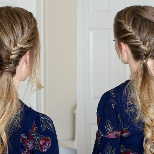 Thick Two Side Fishtails Braid Hairstyles (Photo 11 of 20)