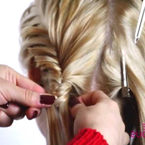 Thick Two Side Fishtails Braid Hairstyles (Photo 19 of 20)
