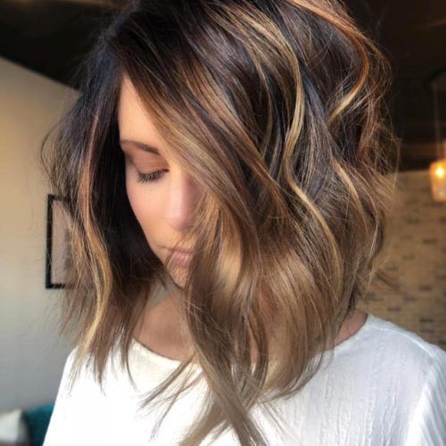 Beachy Waves Hairstyles With Balayage Ombre (Photo 17 of 20)