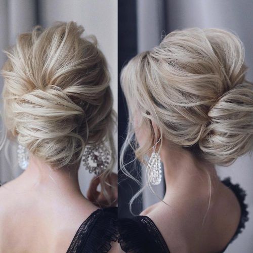 Naturally Textured Updo Hairstyles (Photo 15 of 20)