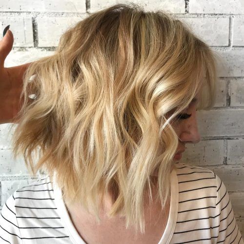 Medium Haircuts For Blondes With Thin Hair (Photo 15 of 20)