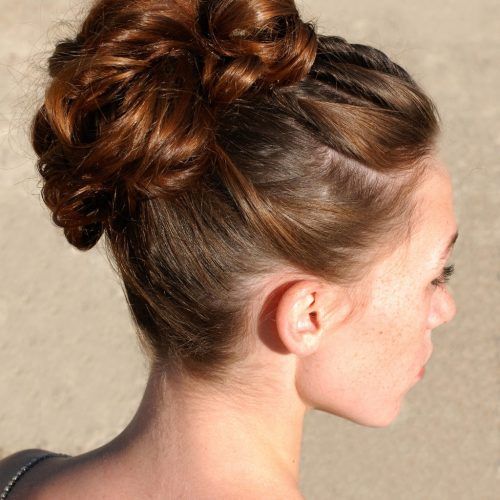 Updo Hairstyles For Thick Hair (Photo 12 of 15)