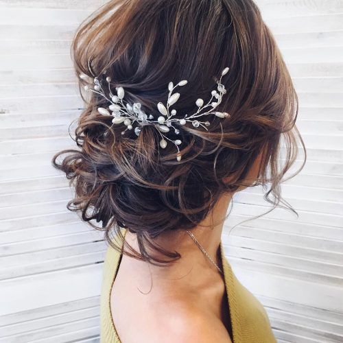 Messy Updo Hairstyles For Wedding (Photo 4 of 15)