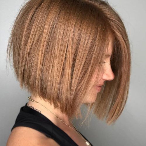 Short Stacked Bob Blowout Hairstyles (Photo 3 of 20)