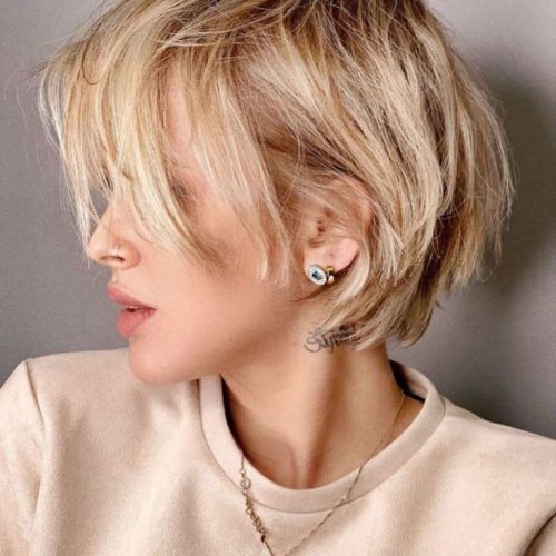 Layered Messy Pixie-Bob Hairstyles (Photo 17 of 20)