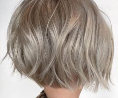 20 Best Choppy Rounded Ash Blonde Bob Haircuts