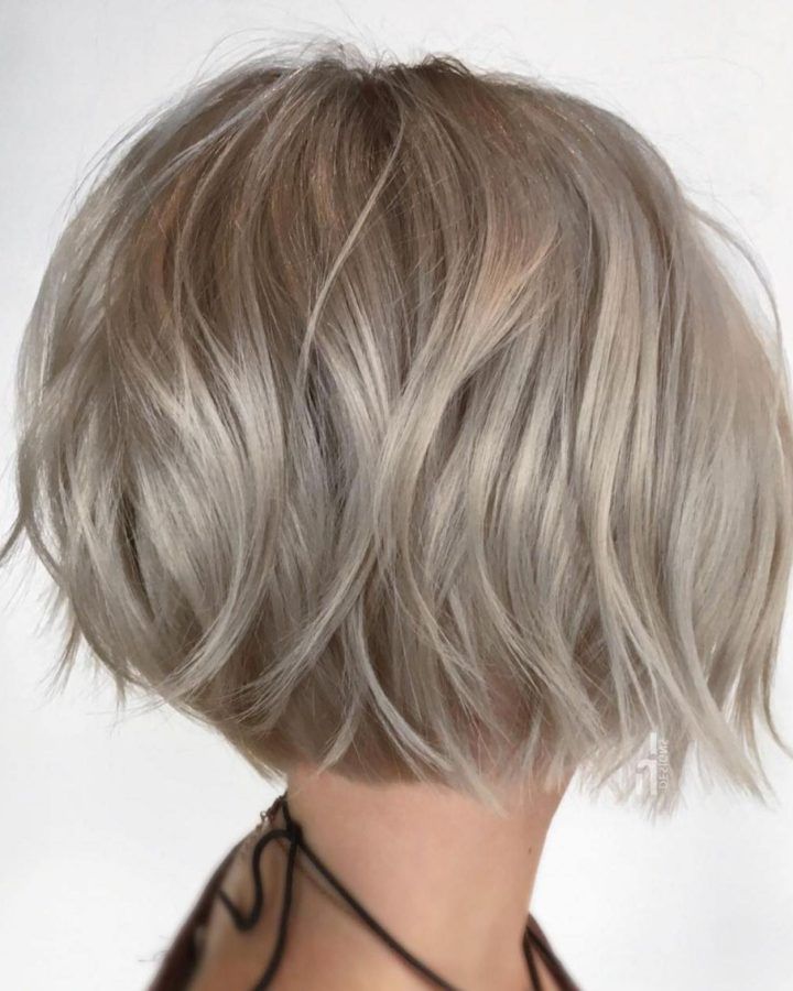 20 Best Choppy Rounded Ash Blonde Bob Haircuts