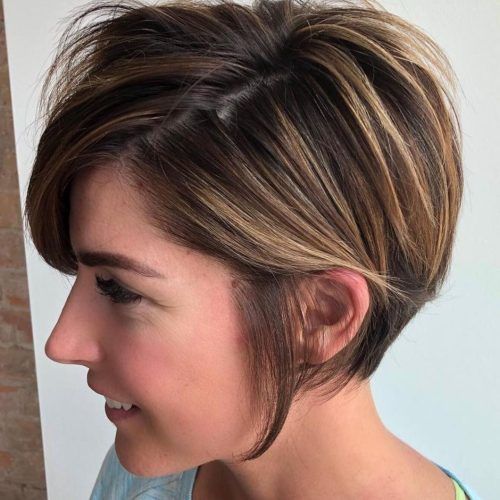 Long Disheveled Pixie Haircuts With Balayage Highlights (Photo 1 of 20)