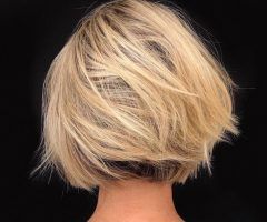 20 Ideas of Dynamic Tousled Blonde Bob Hairstyles with Dark Underlayer