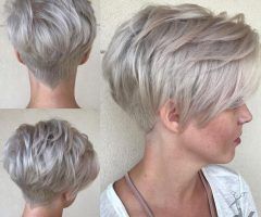 20 Inspirations Choppy Pixie Hairstyles with Tapered Nape