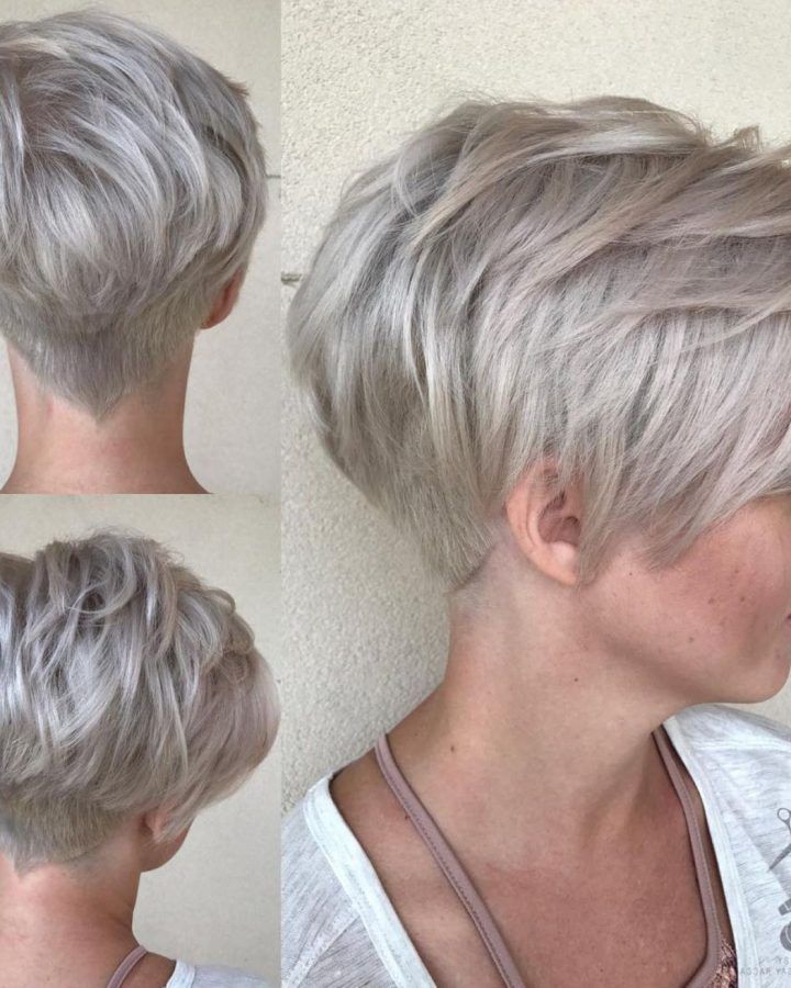 20 Inspirations Choppy Pixie Hairstyles with Tapered Nape