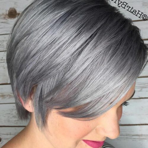 Silver Pixie Hairstyles For Fine Hair (Photo 4 of 20)