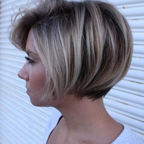 Short Bob Hairstyles With Dimensional Coloring (Photo 1 of 20)