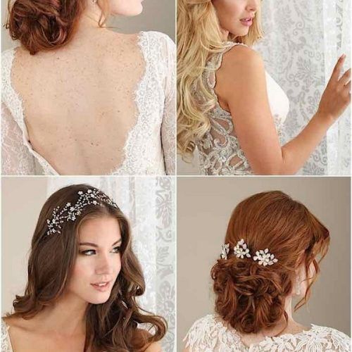 Bridal Chignon Hairstyles With Headband And Veil (Photo 17 of 20)