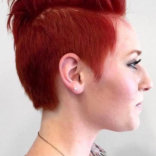 Styled Back Top Hair For Stylish Short Hairstyles (Photo 4 of 20)