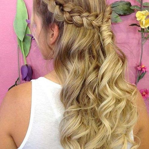Long Hairstyles Pinned Back (Photo 9 of 15)