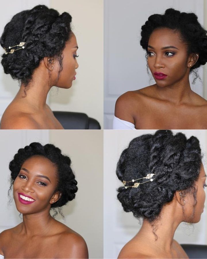 15 Best Collection of Wedding Hairstyles for Afro Hair