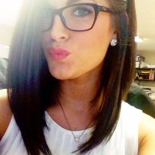 Long Hairstyles With Glasses (Photo 10 of 15)
