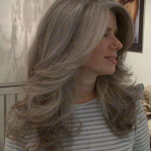 Long Hairstyles Grey Hair (Photo 15 of 15)