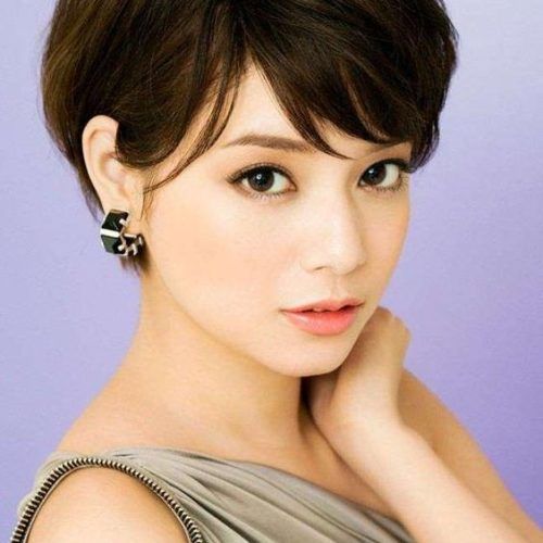 Pixie Haircuts For Asian Round Face (Photo 5 of 20)