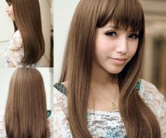 2024 Latest Long Straight Japanese Hairstyles