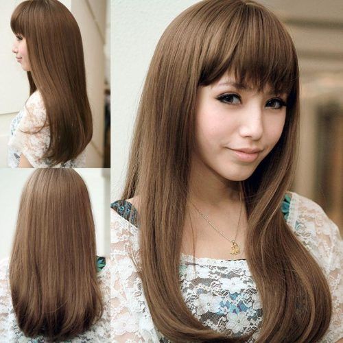 Long Straight Japanese Hairstyles (Photo 1 of 15)