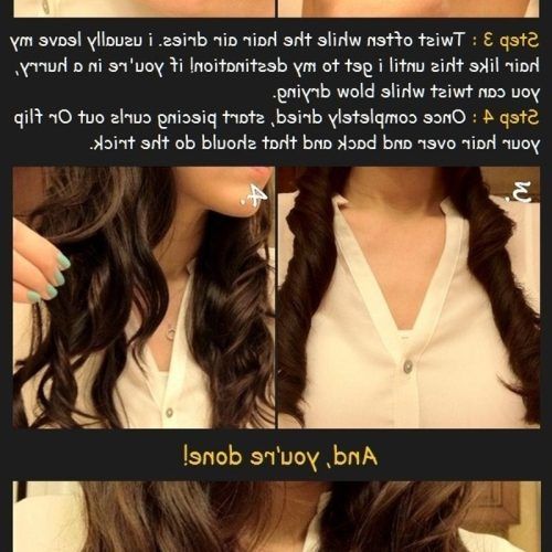 Loose Waves Hairstyles With Twisted Side (Photo 3 of 20)