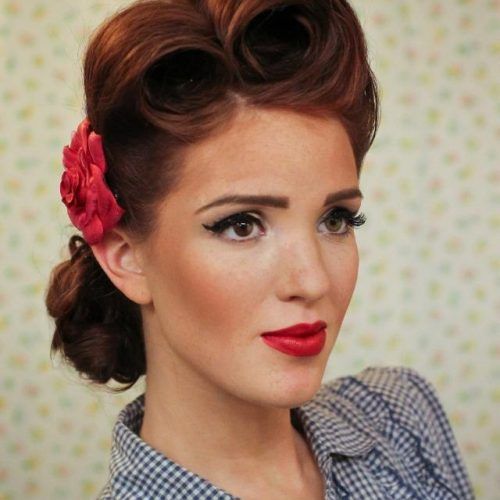 Vintage Updos For Long Hair (Photo 5 of 15)