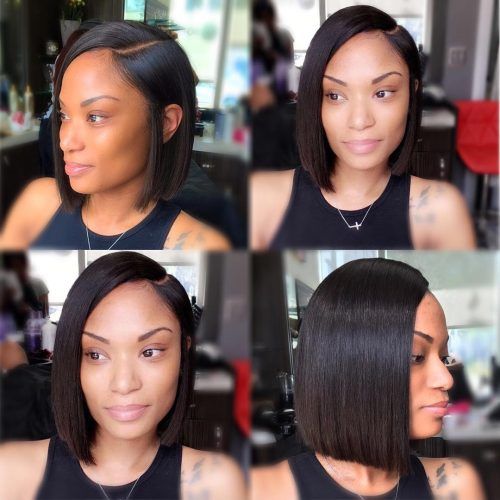 Medium Haircuts For Relaxed Hair (Photo 7 of 20)