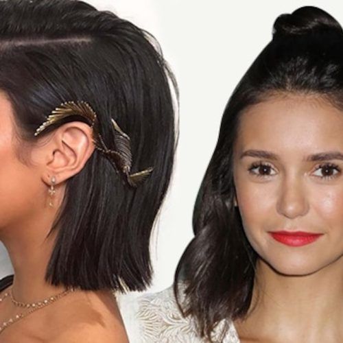 Side Pinned Lob Hairstyles (Photo 11 of 20)