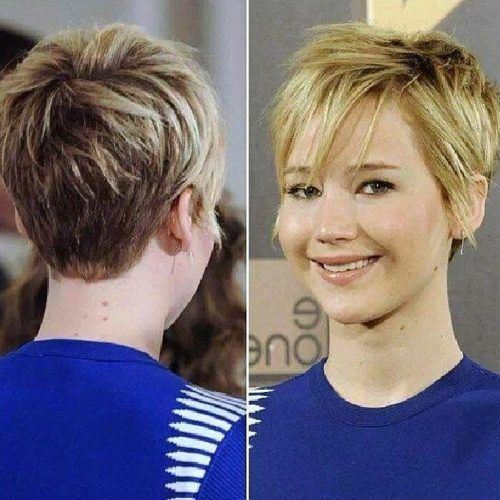 Jennifer Lawrence Short Haircuts (Photo 20 of 20)