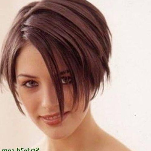 Short Haircuts For Thick Straight Hair (Photo 10 of 20)