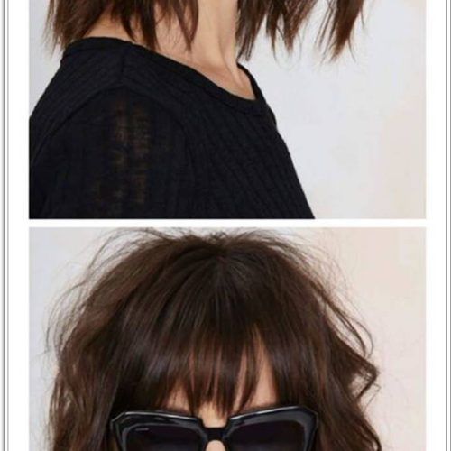 Perfect Bangs And Wild Layers Hairstyles (Photo 18 of 20)